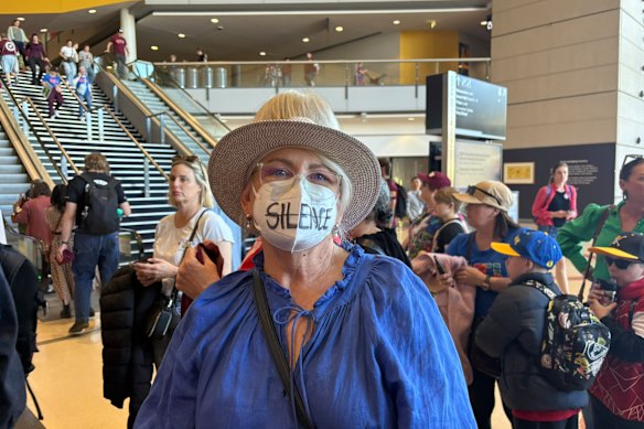 Teacher, Lyn, who says she and her colleagues will no longer remain silent.