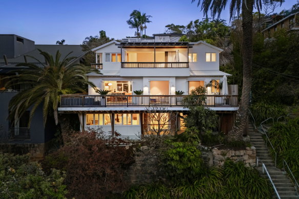 The Tamarama home is a stone’s throw away from the beach.