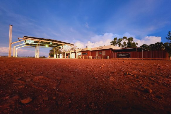 The Pardoo Roadhouse has been badly damaged.