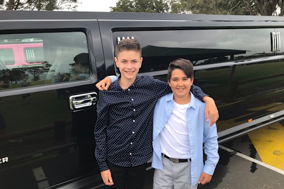 Hair, makeup and limousine rides: The primary school kids getting their ...