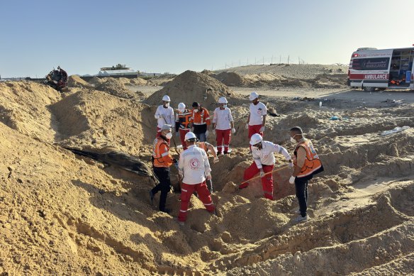 The UN’s  Jonathan Whittal said the rescue workers were killed in their uniforms on the way to save lives.