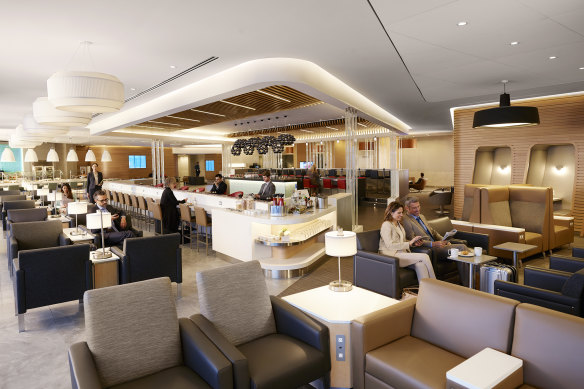The Greenwich Lounge at JFK.
