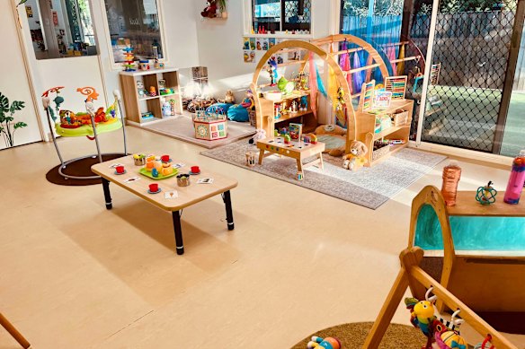 The Little Gems Early Learning Centre’s bumblebee room caters to children aged between two and three years.