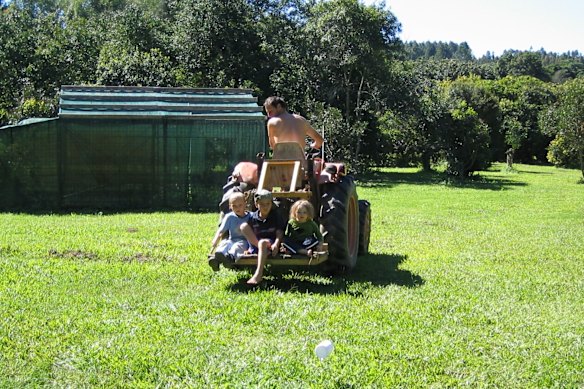 Fun times at the farm.