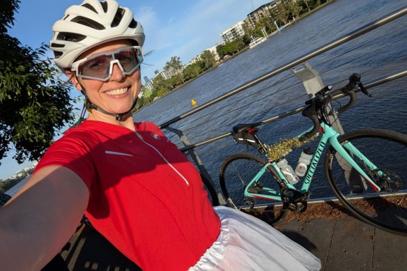 Clotilde Bélanger takes a lengthy detour around the city to avoid travelling on Waterworks Road.
