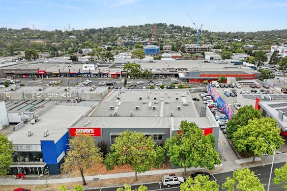 The Savers building in Ringwood.