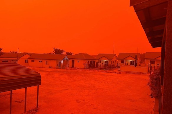 Photos taken from Oceanside Village Shark Bay.