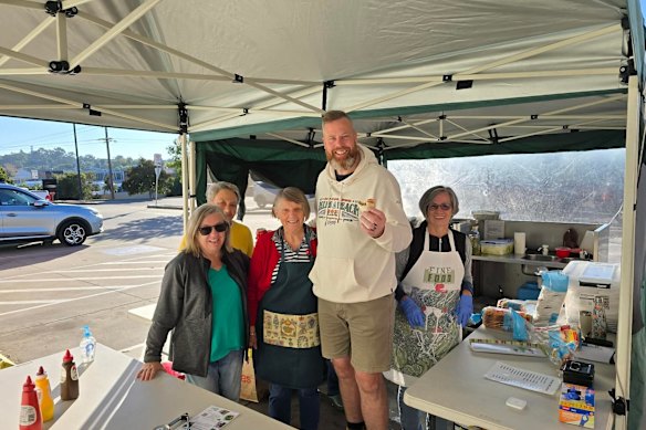 The government’s special envoy for men’s health Dan Repacholi (pictured here at a community BBQ),says: “We are not as open with having those conversations.”