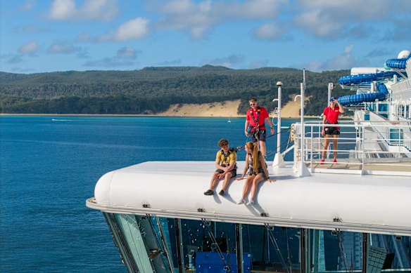 Adventure by name … The Edge Adventure Park.