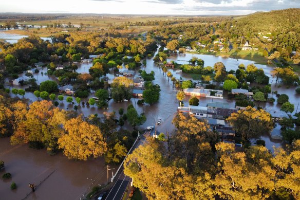 Eugowra was inundated with heavy rain and residents had little warning.