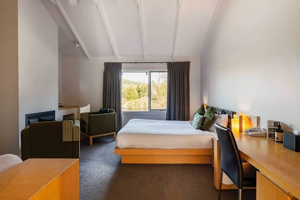 Watch echidnas and wallabies from the window of a Pencil Pine Cabin at Peppers Cradle Mountain Lodge.