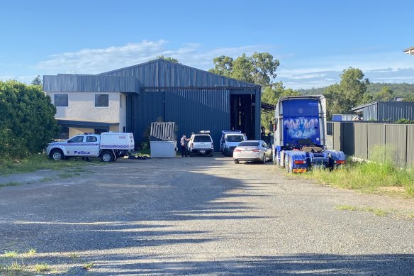 The body of Andrew Walsh was found at the commercial premises during a three-week excavation.