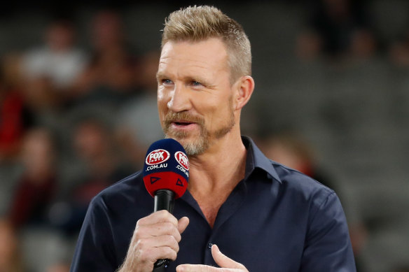 Nathan Buckley is part of Fox Footy’s commentary team.