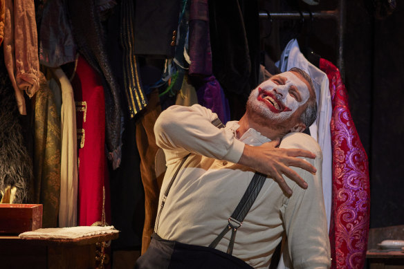 Ernesto Petti starred as the tragic clown Rigoletto in Opera Australia’s Rigoletto.