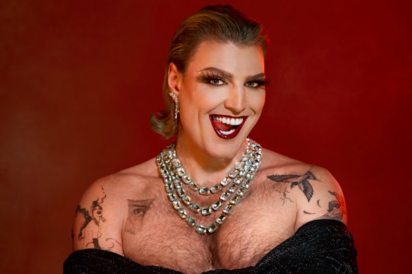 Kaye’s 2026 Melbourne International Comedy Festival show, Hard to Swallow, was full of trademark indecorous quips, and also went to difficult places including the Israel-Palestine conflict.