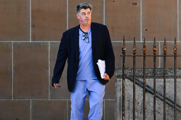 Former soapie star Dr Jeremy Cumpston testified that his patient George Alex was too ill for jail.