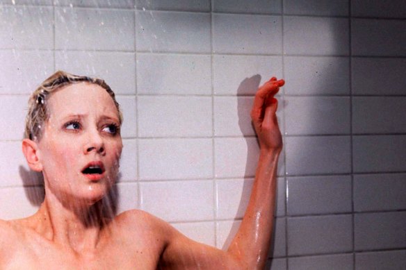 Anne Heche in the ill-advised 90s remake of <i>Psycho</i>.