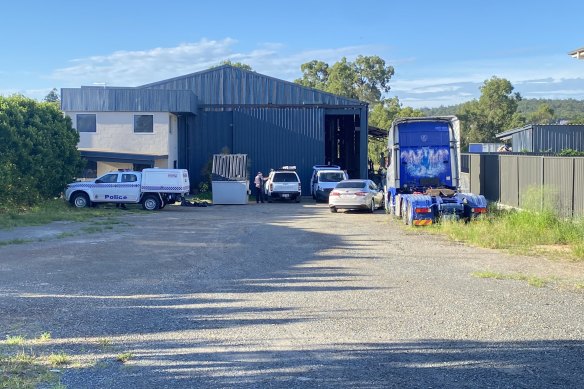 The body of Andrew Walsh was found at the commercial premises during a three-week excavation.