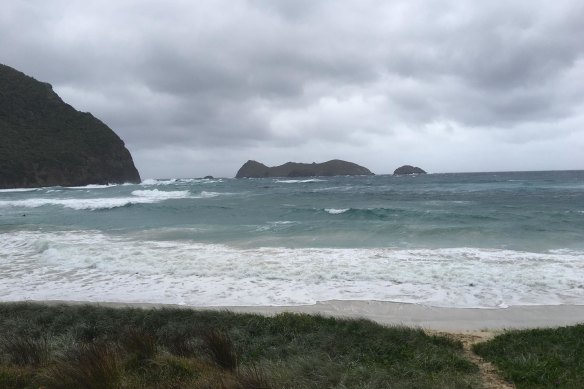 Ned's Beach on the north-east coast of Lord Howe Island on Thursday Morning. 