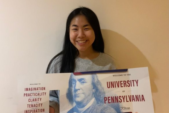 Eujiny Cho was accepted into the University of Pennsylvania.