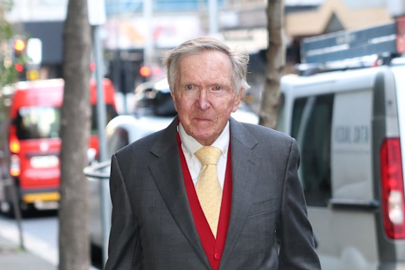 Hotelier and 83-year-old Michael O’Hara was the ICAC’s first witness. 
