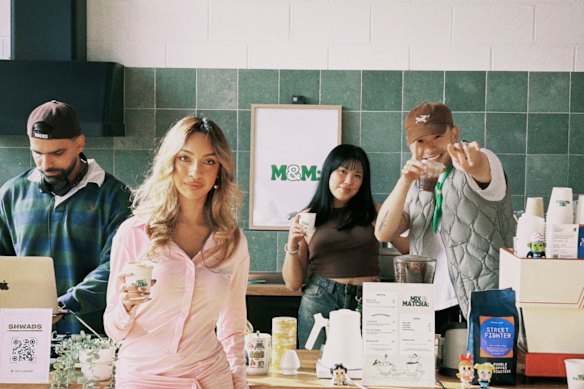 Melbourne’s Mix&Matcha:AM team, from left to right: DJ Shwads, Tanya Mohan, Isabelle Tan and Winzwen Tan.