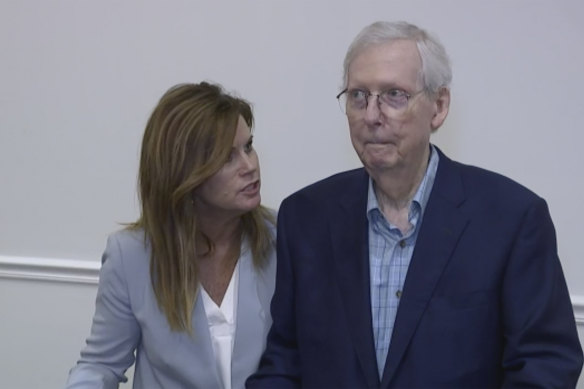 Robbin Taylor, the state director to Mitch McConnell, intervenes.