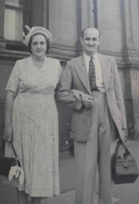 Art lovers: Josie and Joseph Nickl.