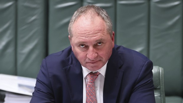 Barnaby Joyce is dismissive of net zero.