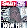 The Sun’s front page following Andrew’s arrest on Thursday.