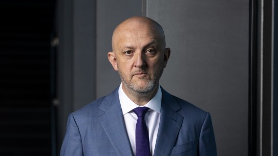 ASIO Director-General of Security Mike Burgess, in Canberra.