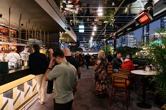 The rooftop still has its killer views, but has received a very grown-up makeover.
