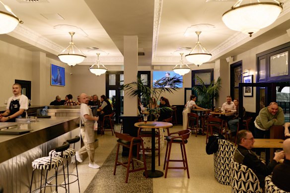 Ghanem Group have performed a handsome revitalisation of the downstairs public bar.