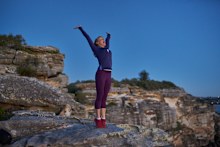 Di Westaway at Curl Curl.