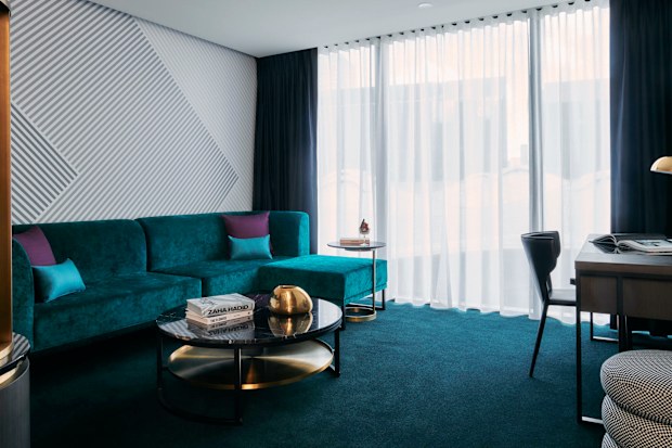 Room inside Melbourne’s Movenpick Hotel