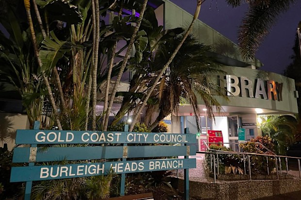 Locals have noticed the words ‘LIBRARY AND OFFICE’ have already been removed from a sign outside the building.