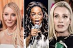 Gwyneth Paltrow, Oprah Winfrey and Kristin Cabot.