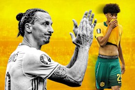 Socceroo Lucas Herrington has received support from football great, Zlatan Ibrahimovic.
