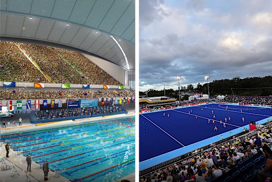 Swimming and hockey both want legacy venues from the Brisbane 2032 Olympic and Paralympic Games.