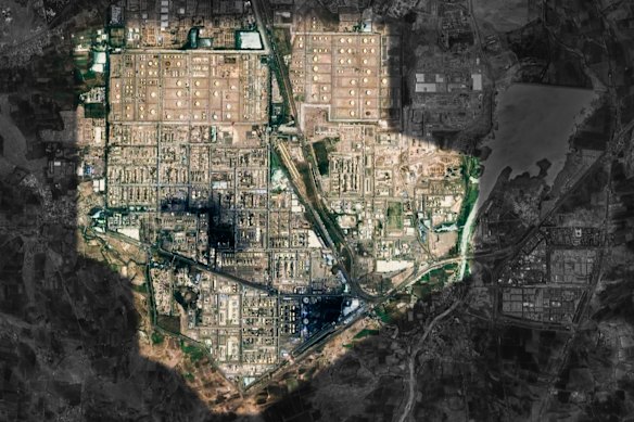 The Jamnagar refinery in India is the world’s biggest.