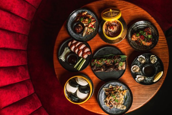 Contemporary Asian cuisine at D’s. 