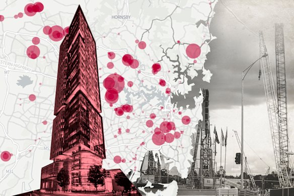 Index image to accompany David Bardwell story on development hotspots in Sydney.Available in all sizes.Artwork/compos...