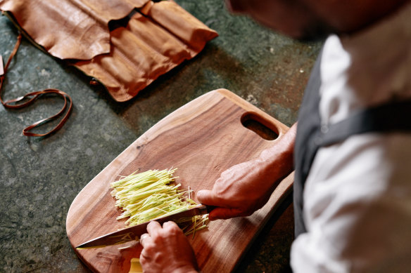 Tikaram reckons home cooks often underestimate the importance of a quality chopping board.