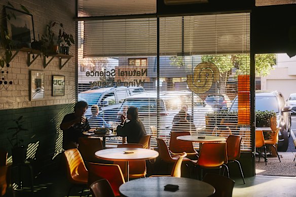 Inside Blackburn’s Natural Science Wine &amp; Liquor.