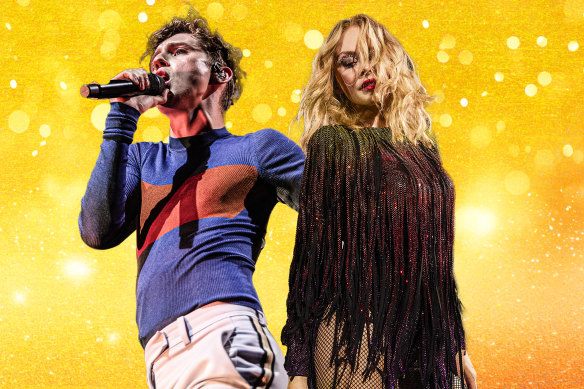 Troye Sivan and Kylie Minogue will face off at Monday’s Grammy Awards.
