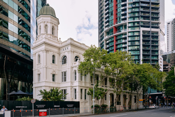 Naldham House in Brisbane’s CBD, which DAP &amp; Co will transform into a multifaceted food and beverage venue later this year.