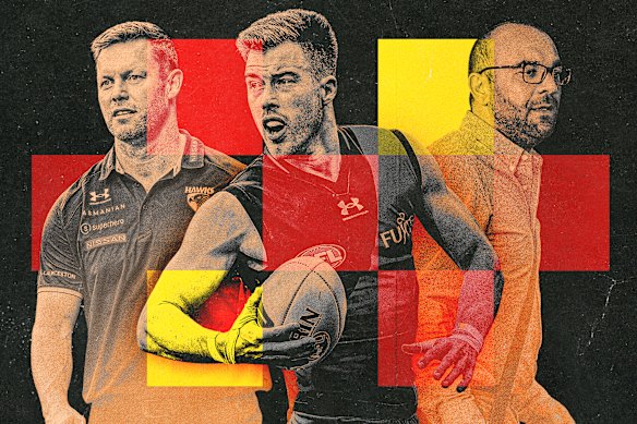 The trade that wasn’t: Sam Mitchell, Zach Merrett and Tom Petroro