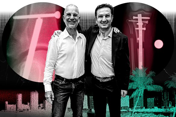 Dror Paley (left) and Munjed Al Muderis.