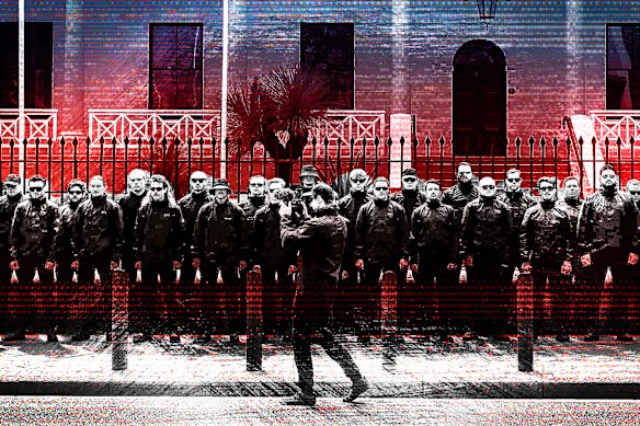 The far right is becoming more visible.