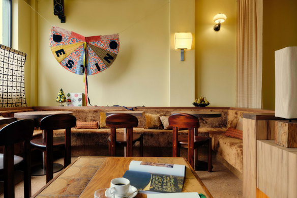 The interiors.